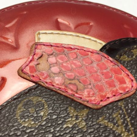 LOUIS VUITTON ルイヴィトン ヴェルニ ポルト・モネ・ラパン コインケース M91389 ポムダムール 小銭入れ