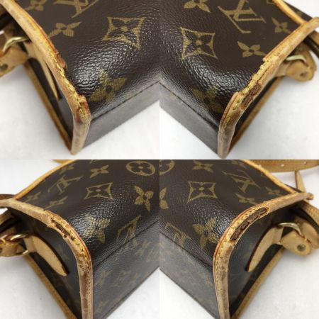  LOUIS VUITTON ルイヴィトン ポパンクール ロン M40008 エベヌ ショルダーバッグ