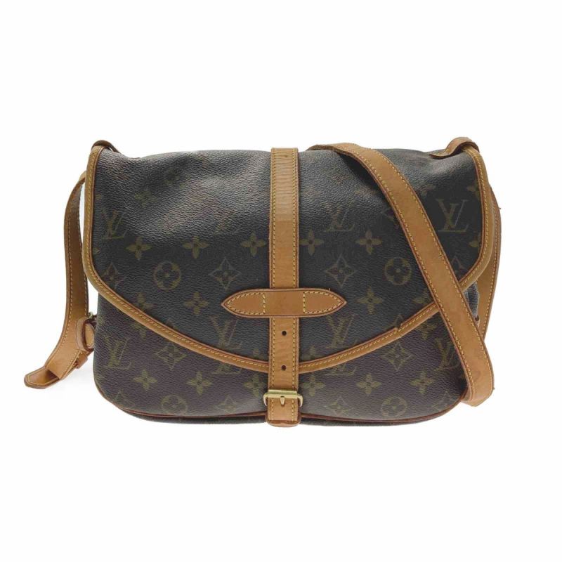 中古】 LOUIS VUITTON ルイヴィトン モノグラム ソミュール30 M42256 ...ソミュール30