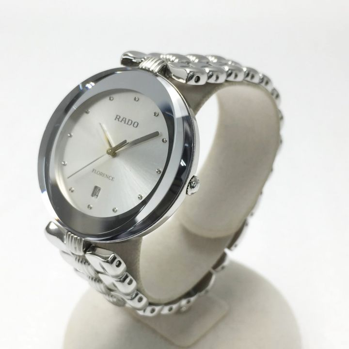 RADO ラドー フローレンス デイト 腕時計 129.3763.4 シルバー メンズ クォーツ｜中古｜なんでもリサイクルビッグバン