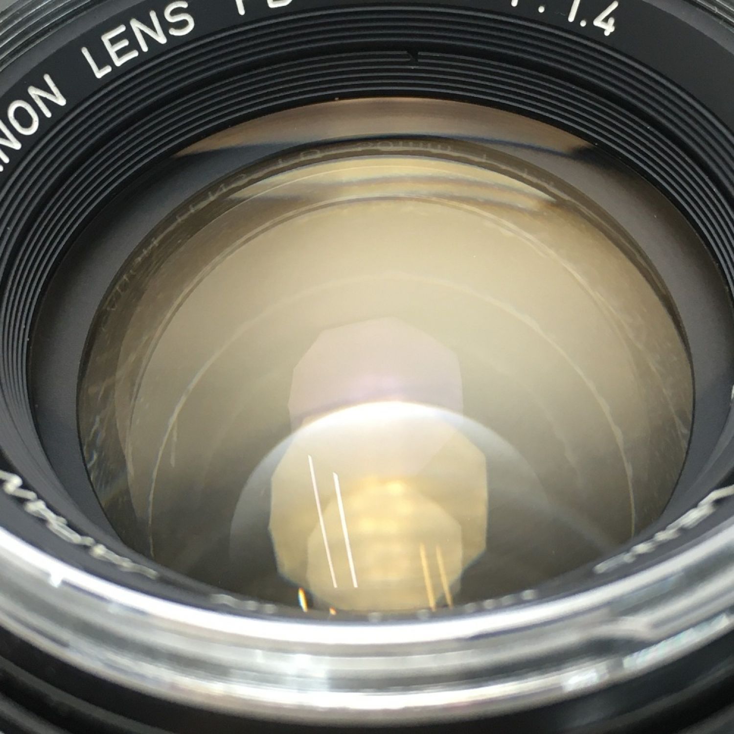 中古】 CANON キャノン EF LENS FD 50mm 1:1.4 一眼レフフィルムカメラ