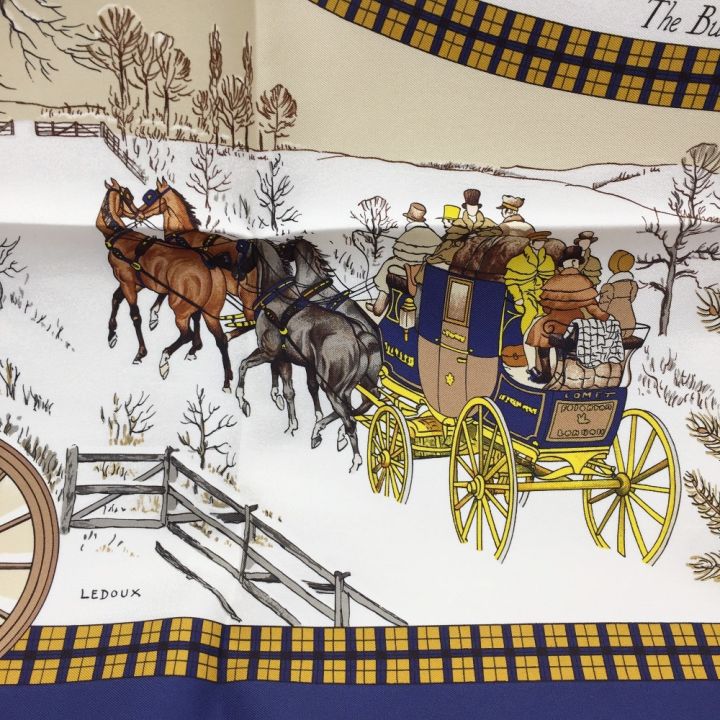 HERMES エルメス カレ90 The Bull＆Mouth.Regent