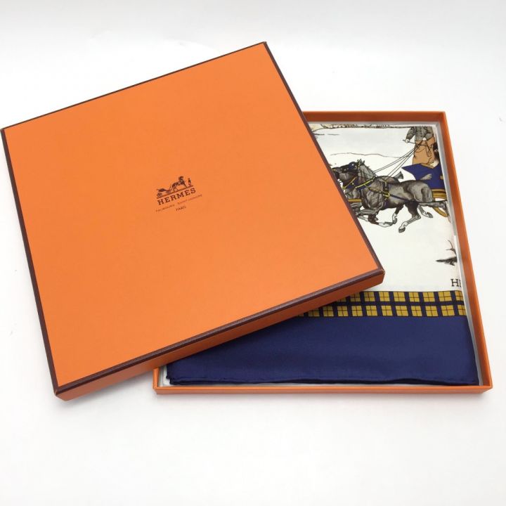 HERMES エルメス カレ90 The Bull＆Mouth.Regent