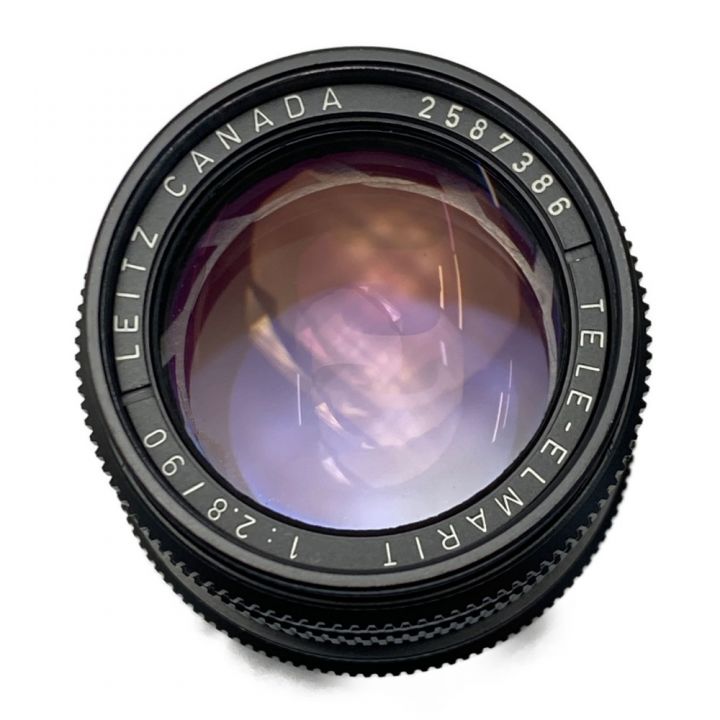中古】 Leica ライカ TELE-ELMARIT テレエルマリート 90mm f2.8 M 