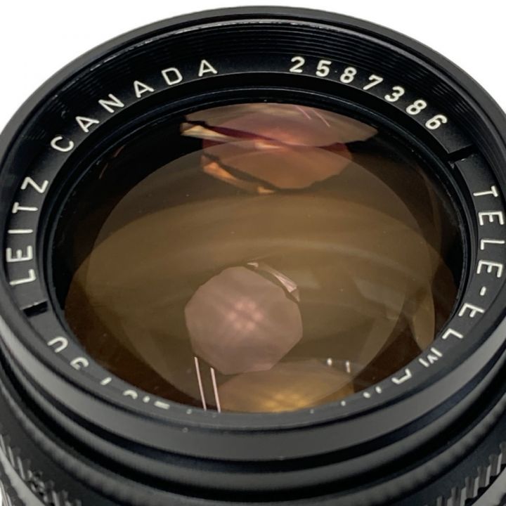 中古】 Leica ライカ TELE-ELMARIT テレエルマリート 90mm f2.8 Mマウント LEITZ ライツ｜総合リサイクルショップ  なんでもリサイクルビッグバン オンラインストア