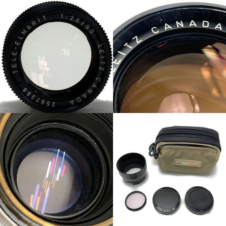 中古】 Leica ライカ TELE-ELMARIT テレエルマリート 90mm f2.8 M ...