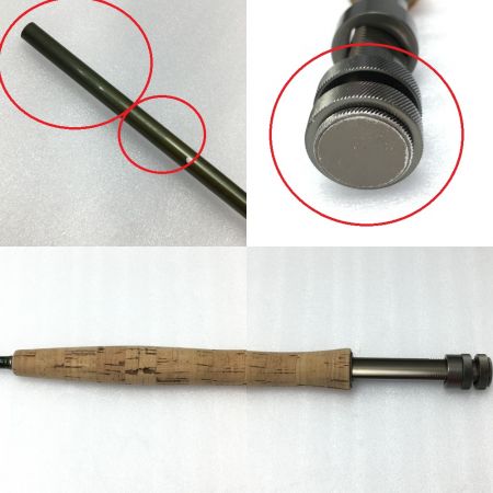  LOOP ループ 590-4 MULTI 9'0" #5 フライロッド ケース付き 590-4