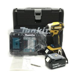 ☆☆ MAKITA マキタ 《 充電式インパクトドライバ イエロー 》18V / 6Ah / TD172D Aランク