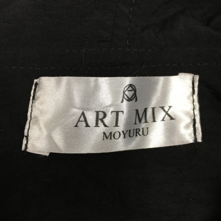  萌 MOYURU ART MIX ノースリーブ チュニック ジャケット サイズ不明 レディース 一部地域を除き送料無料 ブラック