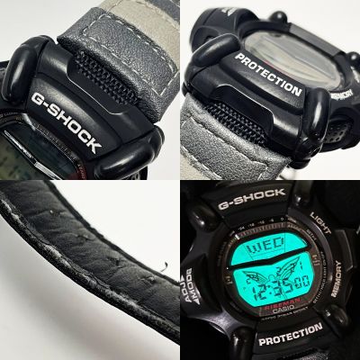 中古】 CASIO カシオ G-SHOCK RISEMAN DW-9100ZJ-1T ブラック クォーツ