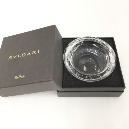 ☆☆ BVLGARI ブルガリ ローゼンタール クリスタルアッシュトレイ 47502 灰皿 箱有 Aランク