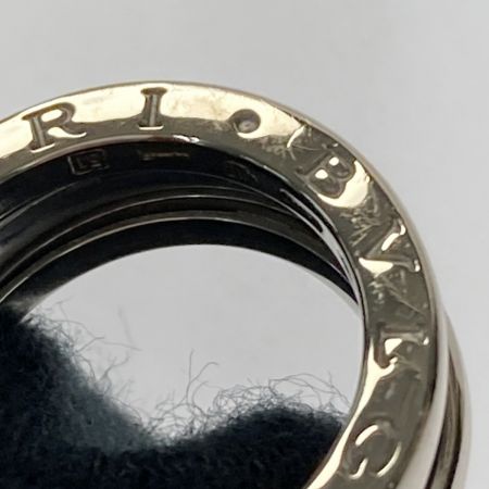  BVLGARI ブルガリ B-zero1 2バンド リング B-zero1 K18WG #51 指輪 ビーゼロワン