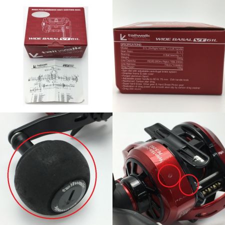  tailwalk テイルウォーク ワイドバサル WIDE BASAL VT 61L ベイトリール 箱付き