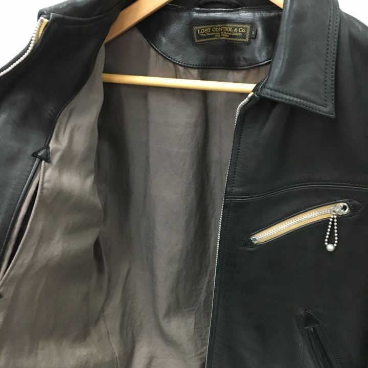 LOST CONTROL レザージャケット ホースレザー SIZE 1 メンズ L11F3