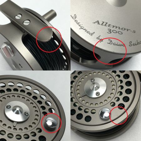  DAIWA ダイワ Alltmor アルトモア S300 フライリール ケース付き