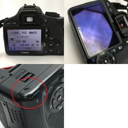  CANON キャノン EOS Rebel T2i (EOS Kiss X4) EF55-200mm F4.5-5.6 II USM デジタル一眼レフカメラ DS126271