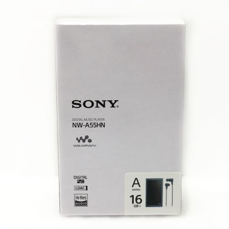  SONY ソニー ウォークマン デジタルオーディオプレーヤー ムーンリットブルー 16GB  NW-A55HN