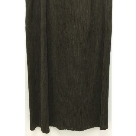  ISSEY MIYAKE イッセイミヤケ プリーツスカート M レディース IM74-FG904 ブラウン