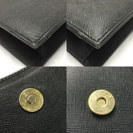  Yves Saint Laurent イブサンローラン クラッチバッグ レザー ブラック ヴィンテージ