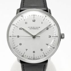 ☆☆ JUNGHANS マックスビル  Ref:27.3500.00 1506-11127 自動巻き 腕時計 箱・取説有 Bランク