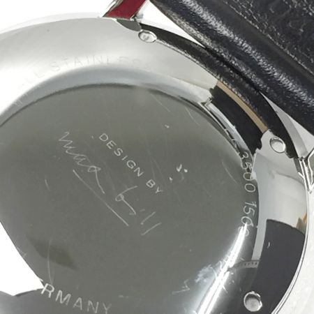  JUNGHANS マックスビル  Ref:27.3500.00 1506-11127 自動巻き 腕時計 箱・取説有