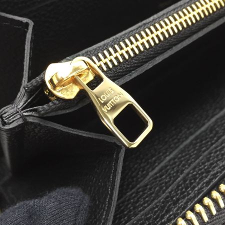  LOUIS VUITTON ルイヴィトン モノグラム アンプラント ポルトフォイユ・クレマンス M60171 ノワール 長財布 布袋有