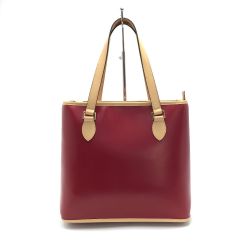 ☆☆ Somes Saddle ソメスサドル レザー トートバッグ レッド 牛革 布袋有 Bランク