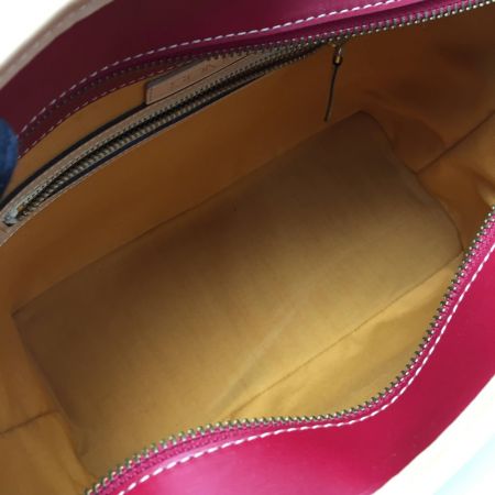  Somes Saddle ソメスサドル レザー トートバッグ レッド 牛革 布袋有