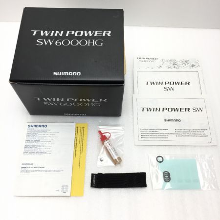  SHIMANO シマノ 21 TWIN POWER SW6000HG スピニングリール 04225