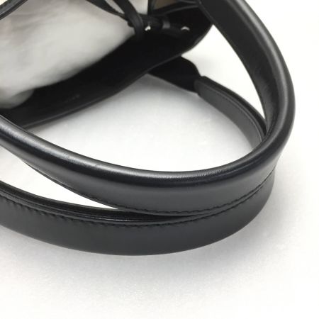  BALENCIAGA バレンシアガ ネイビー カバS ハンドバッグ 339933.1081.Z.002123 アイボリー×ブラック ポーチ・布袋有