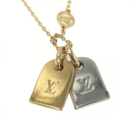  LOUIS VUITTON ルイヴィトン ブレスレット ナノグラム M63142 GP 箱有