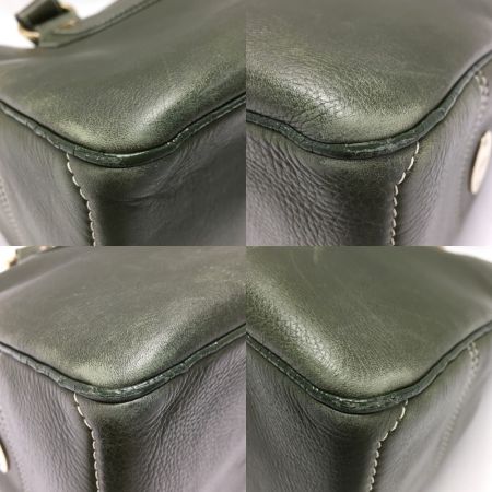  CELINE セリーヌ ブギーバッグ カーフ CE00/15 グリーン ハンドバッグ 布袋有