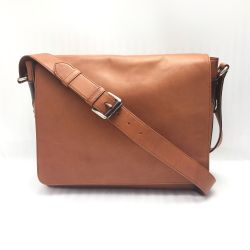 ☆☆ Somes Saddle ソメスサドル ブルトン ショルダーバッグ BR-24 キャメル レザー メンズ Bランク