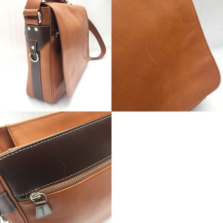  Somes Saddle ソメスサドル ブルトン ショルダーバッグ BR-24 キャメル レザー メンズ