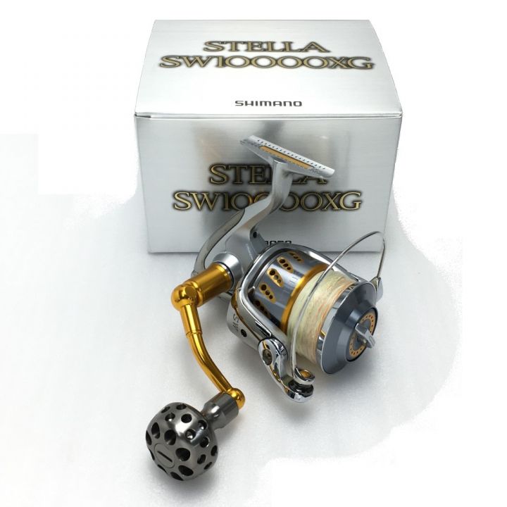 SHIMANO シマノ 08 ステラ SW10000XG カスタムハンドル スピニングリール 02149｜中古｜なんでもリサイクルビッグバン