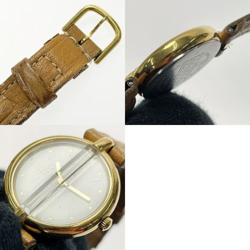 中古】 LONGINES ロンジン RODOLPHE ゴールド×ホワイト ロドルフ