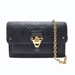 ☆☆ LOUIS VUITTON ルイヴィトン ヴァヴァン ポートフォリオ チェーンウォレット M63398 ノワール 財布 ショルダー Bランク