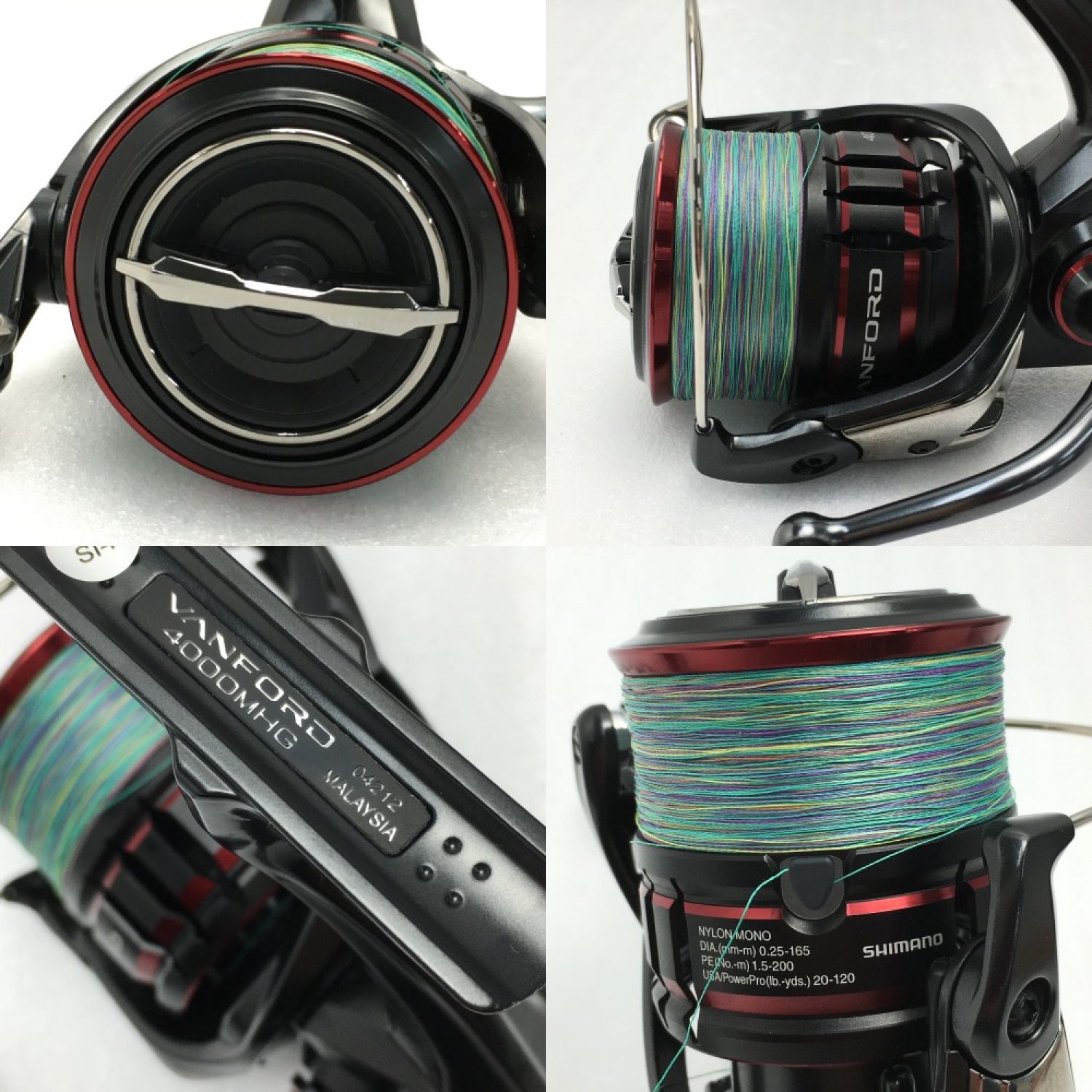 中古】 SHIMANO シマノ 20 ヴァンフォード 4000MHG スピニングリール