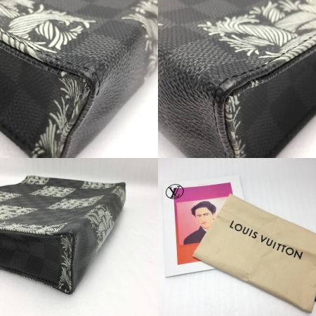  LOUIS VUITTON ルイヴィトン ポシェット・ヴォワヤージュ クリストファーネメス N61234 セカンドバッグ