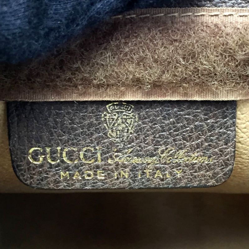 中古】 GUCCI グッチ GG柄 オールドグッチ セカンドバッグ 37・014