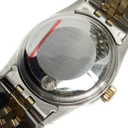  ROLEX ロレックス デイトジャスト コンビ K18 16013 /5318690 シャンパン 自動巻き メンズ 腕時計