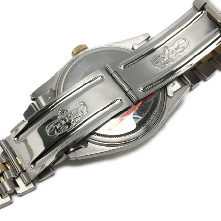  ROLEX ロレックス デイトジャスト コンビ K18 16013 /5318690 シャンパン 自動巻き メンズ 腕時計