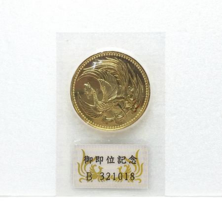  金貨 天皇陛下御即位記念 平成2年 10万円 金貨 記念貨幣 K24 純金 ブリスターパック入り