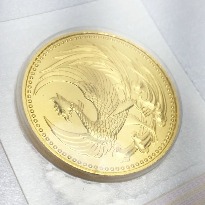 金貨 天皇陛下御即位記念 平成2年 10万円 金貨 記念貨幣 K24 純金 ブリスターパック入り｜中古｜なんでもリサイクルビッグバン