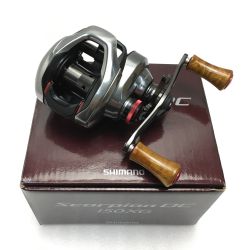 ☆☆ SHIMANO シマノ 21 スコーピオン DC 150XG カスタムハンドル ベイトリール 箱付き 04310 Bランク
