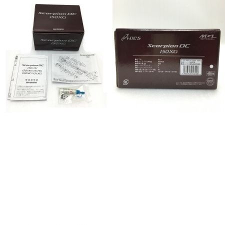  SHIMANO シマノ 21 スコーピオン DC 150XG カスタムハンドル ベイトリール 箱付き 04310