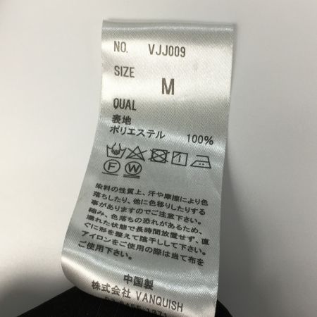  VANQUISH ヴァンキッシュ ジャケット パーカー SIZE M メンズ タグ付き VJJ009 ブラック