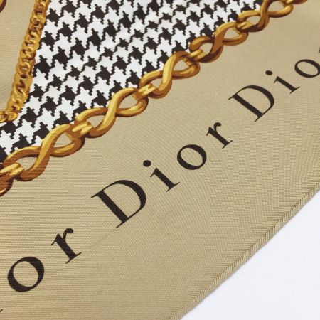 【中古】 Christian Dior クリスチャンディオール シルクスカーフ