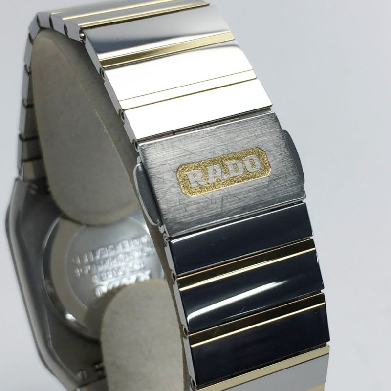 中古】 RADO ラドー ダイヤスター デイト 152.0366.3 ブラック