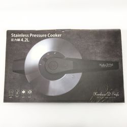 ☆☆ KEVNHAUN ケヴンハウン ステンレス圧力鍋 IH・直火対応 4.2L KVPC42 Aランク